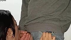 big deepthroat blowjob for stepdad from horny latina pov