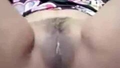 sensual wife video calls friend for steamy pussy play