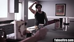 Chubby housewife shamed by husband's fat bbw mistress deepthroat