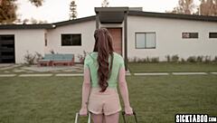 Dee williams seduces spencer bradley into hot lesbian licking