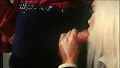 Vintage Blonde Masters Dick Sucking in HD Glory