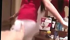 hot indian girl dances privately with friends