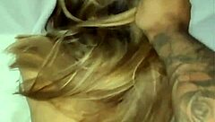 lingerie model pays tight virgin ass creampie