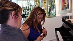 Mature Lesbian Cougar Teacher Craves Pussy Lick