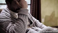 babe's pussy ravaged hard in intense taboo fantasy