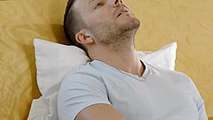 kinky nurse jerks patient then fucks wet shaved pussy