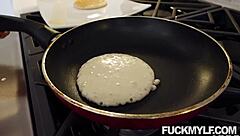 i get hit hard by that cock as busty housewife