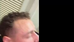 Overwhelmed by party bathroom thrill as cassidy luxe takes johnny love and ethan seeks double