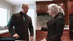 sexy blonde teen licked hard then fucked cowgirl