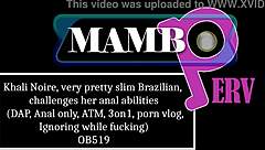 khali noire slim brazilian tests anal limits in wild 3on1 dap
