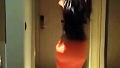 hiffa the sexy arab shemale teases in homemade amateur style