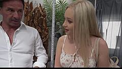 blonde jessie anal assfucking deepthroat gaping cum swallow landlord ream