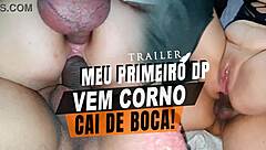 Cristina Almeida wrecked in first intense double penetration