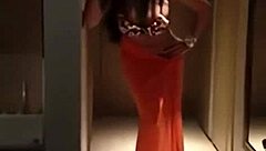 hiffa the sexy arab shemale teases in homemade amateur style