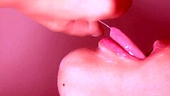 Old Blonde Seduces Japanese Wife Cheating Blowjob Cum Mouth Closeup