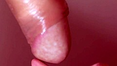 Japanese amateur's close-up cumshot facial in mouth-drenched finale