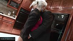 sexy blonde teen licked hard then fucked cowgirl