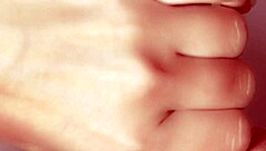 Old Blonde Seduces Japanese Wife Cheating Blowjob Cum Mouth Closeup