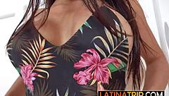 my heart races as big ass latina takes fat dick anal