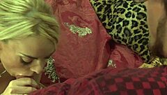 guy saves blonde cyclist then fucks her shaved pussy hard at home