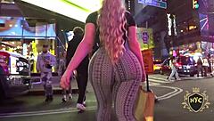 Huge Fat Ass Jiggles And Spreads Wide