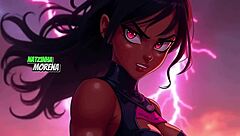 Luxury BBW Ebony Chubby Asshole Spreading Motel Orgasms