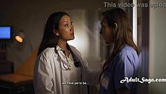 Doctor Seduces Nurse Covering Mishap Full Hospital Story!