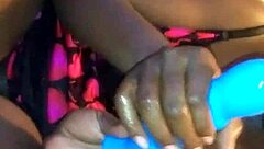 black babe deepthroats juicy cock like a pro