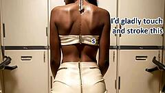 Ebony Milf Rides Big Black Cock in Leather Train Fuck