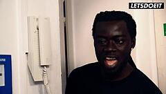 Lucky teen fucks tight bbc roommate in horny vacation dorm