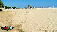 blonde milf tamara dix ass fucked on beach