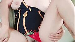 patrón unloads creampie deep in latina milf's tasty pussy pov