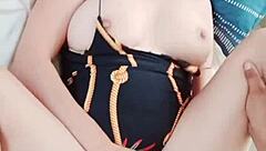 patrón unloads creampie deep in latina milf's tasty pussy pov