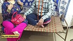 tailor fucks hot shaved indian pussy missionary at shop hindi