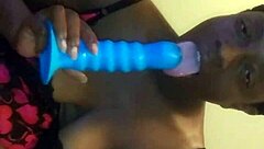 black babe deepthroats juicy cock like a pro