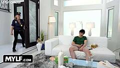 horny milf wendy's wild uniform punishment creampie