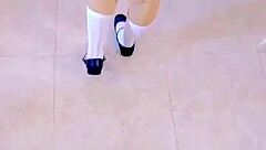 masked intruder surprises young mexican amateur in her room for hardcore outdoor fucking