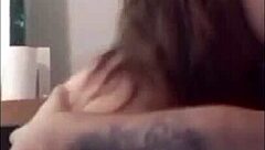 Latina temptress sucks brother's huge cock to orgasm explosion