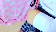 masked intruder surprises young mexican amateur in her room for hardcore outdoor fucking