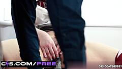 Machine Dominates Young Beaver To Squirting Orgasm Explosion