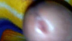 mommy masturbates in bed then jerks monster cock