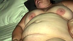 BBW shakes big tits in vibrator orgasm blast