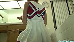 wanna fuck this tight cheerleader before babysitting duties?