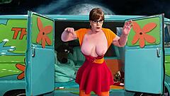 Velma Dinkle's Sweet Pussy Tastes Divine as Granny Gets Eaten