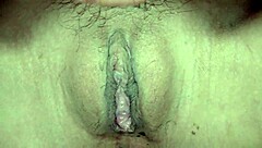 brunette squirts intensely from theragun pussy orgasm