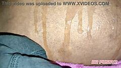 ebony emo leaves creamy ass pussy out for tenant rent creampie payment