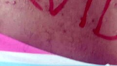 shemale verification video shows off her hot curves