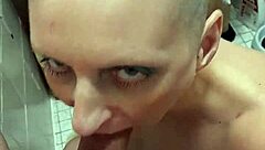 German Milf Sandra Devours Cock in Explosive Blowjob!