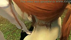 lets dive into shaved redhead pussy outdoor paradise vr