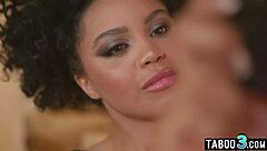 curly petite ebony teen selva lapiedra takes big dick anal